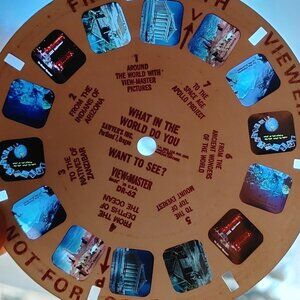 Vintage View Master Wonders of the World Reel